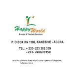 HAPPY WORLD EVENTS AND TOURISM SERVICES