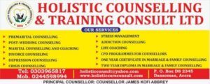 HOLISTIC COUNSELLING AND TRAINING CONSULT LTD.
