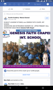GENESIS FAITH CHAPEL